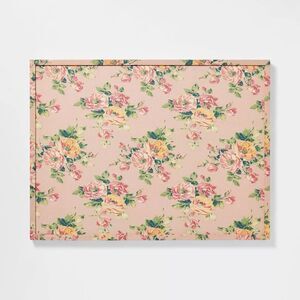 Threshold Studio McGee 36x27 Flower Fabric Pinboard Wall Memo Board New